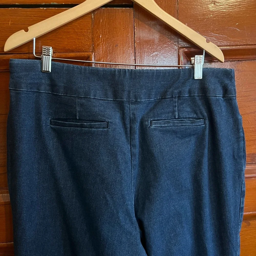Dark Denim Stretch Pant - Picture 5 of 8